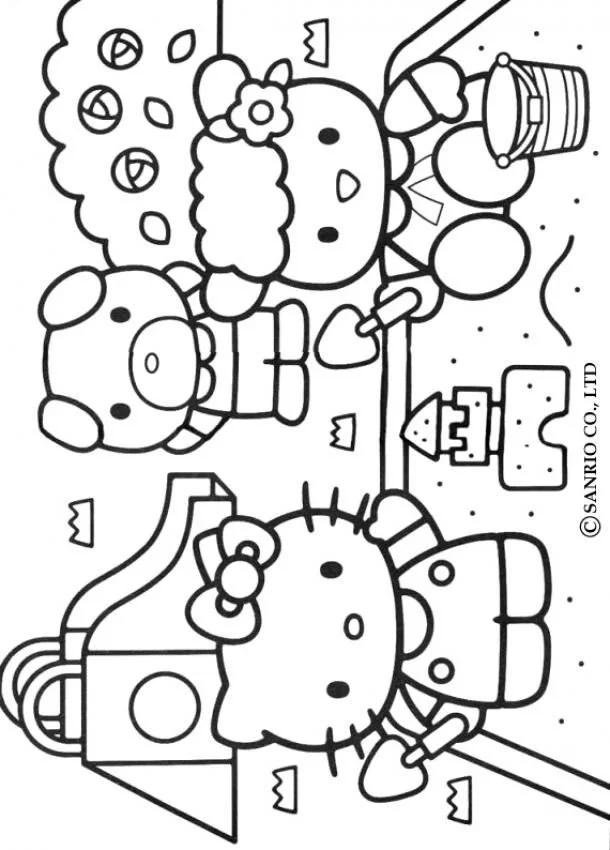 Hello Kitty Ausmalbilder 39