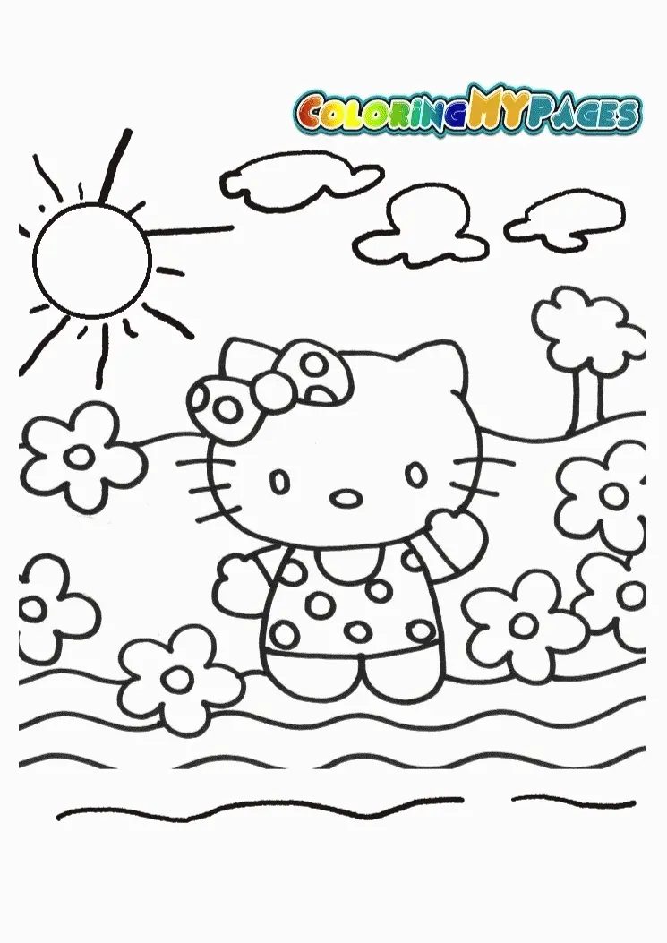 Hello Kitty Ausmalbilder 41