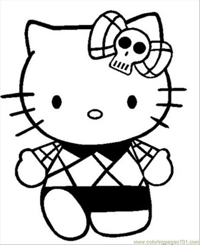 Hello Kitty Ausmalbilder 42
