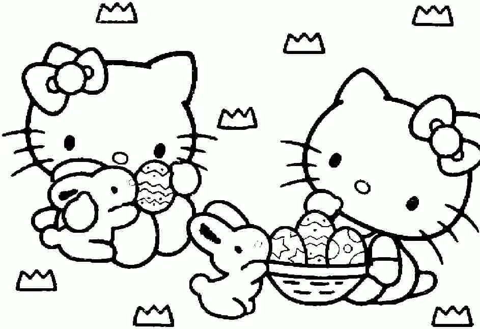 Hello Kitty Ausmalbilder 44