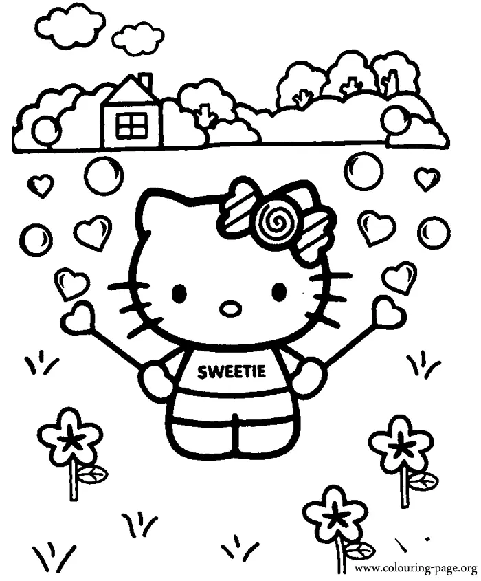 Hello Kitty Ausmalbilder 57