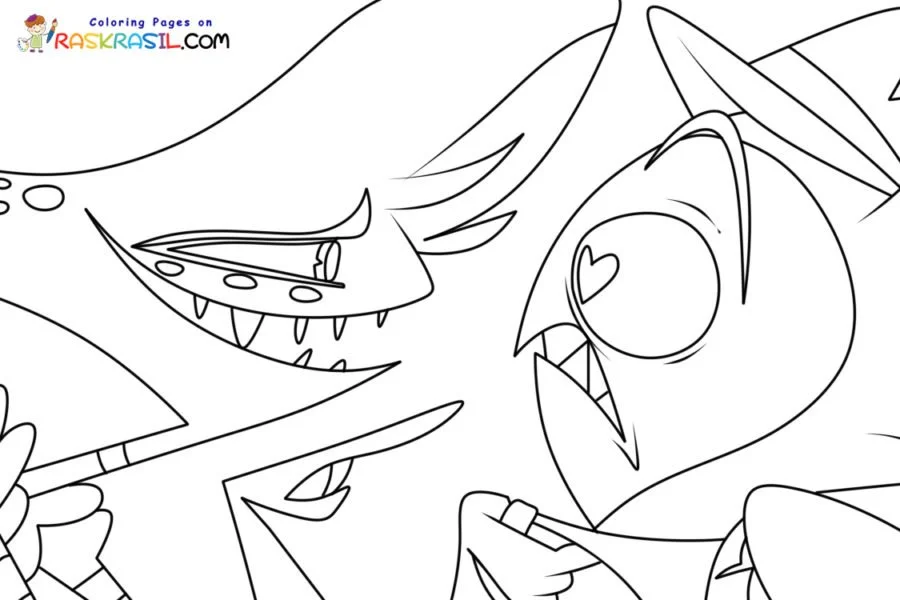 Chefe infernal Para Colorir 2
