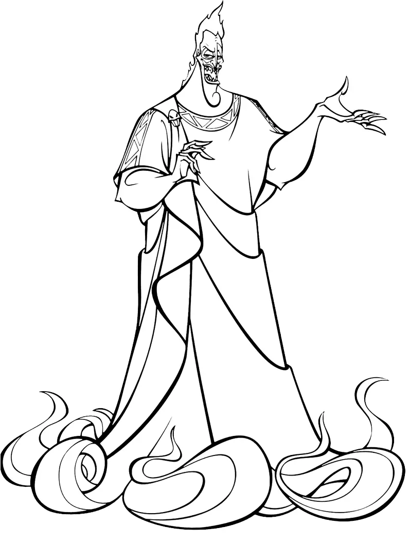 Hercules Ausmalbilder 1