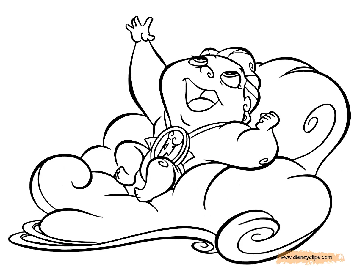 Hercules Ausmalbilder 19