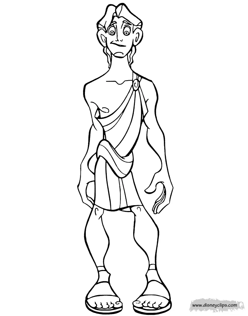 Hercules Ausmalbilder 30