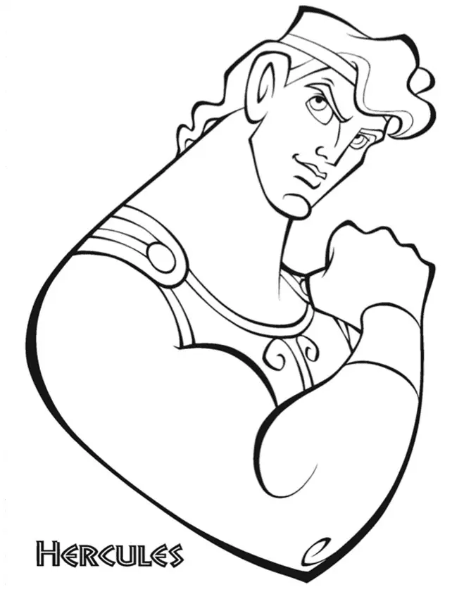 Hercules Ausmalbilder 32