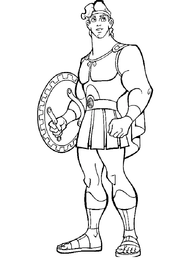 Hercules Ausmalbilder 39