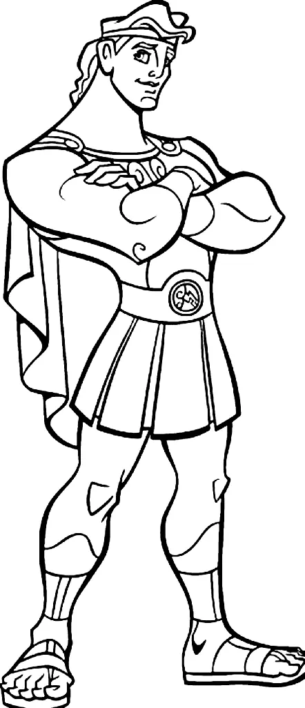 Hercules Ausmalbilder 42