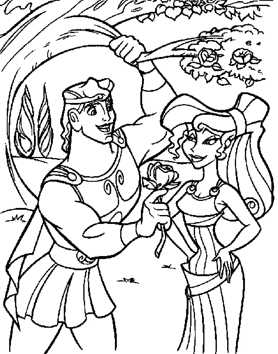 Hercules Ausmalbilder 43