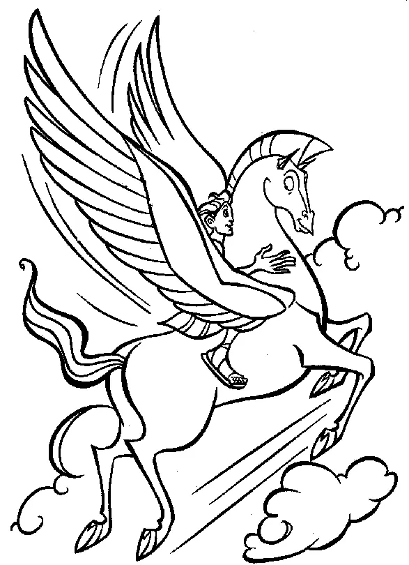 Hercules Ausmalbilder 45