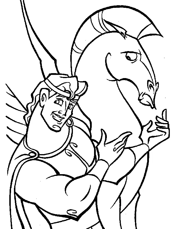 Hercules Ausmalbilder 46