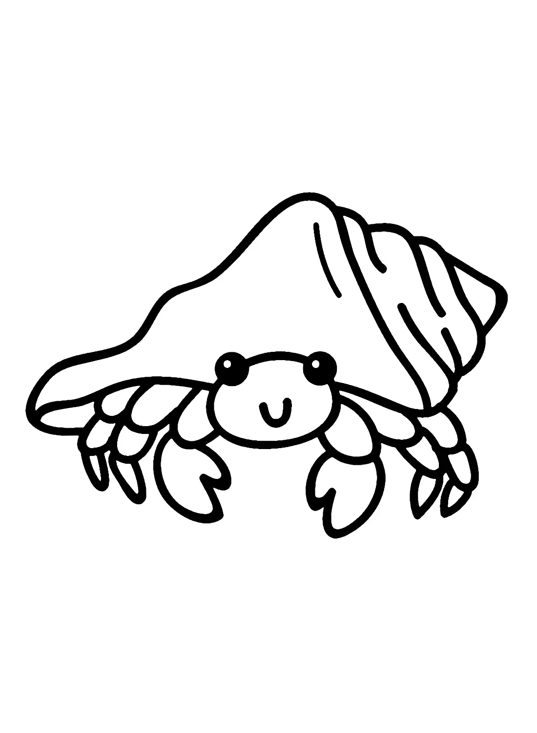Desenhos de Caranguejo-Ermitao Para Colorir 20