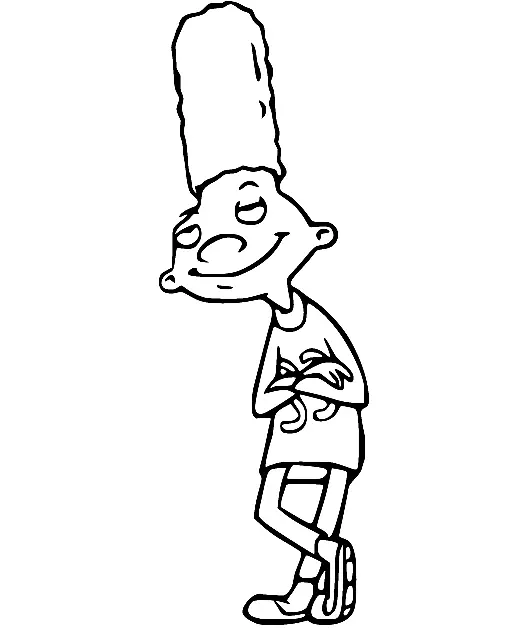 Desenhos de Ei Arnold Para Colorir 17