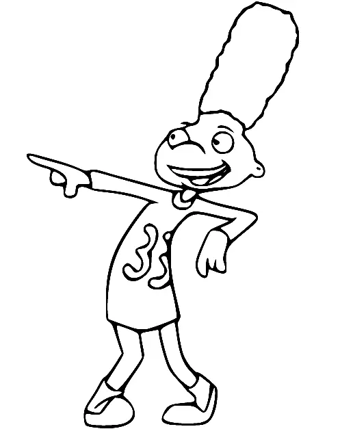 Desenhos de Ei Arnold Para Colorir 24