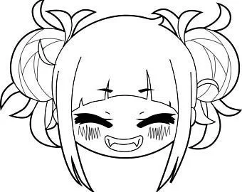 Himiko Toga Para Colorear 11