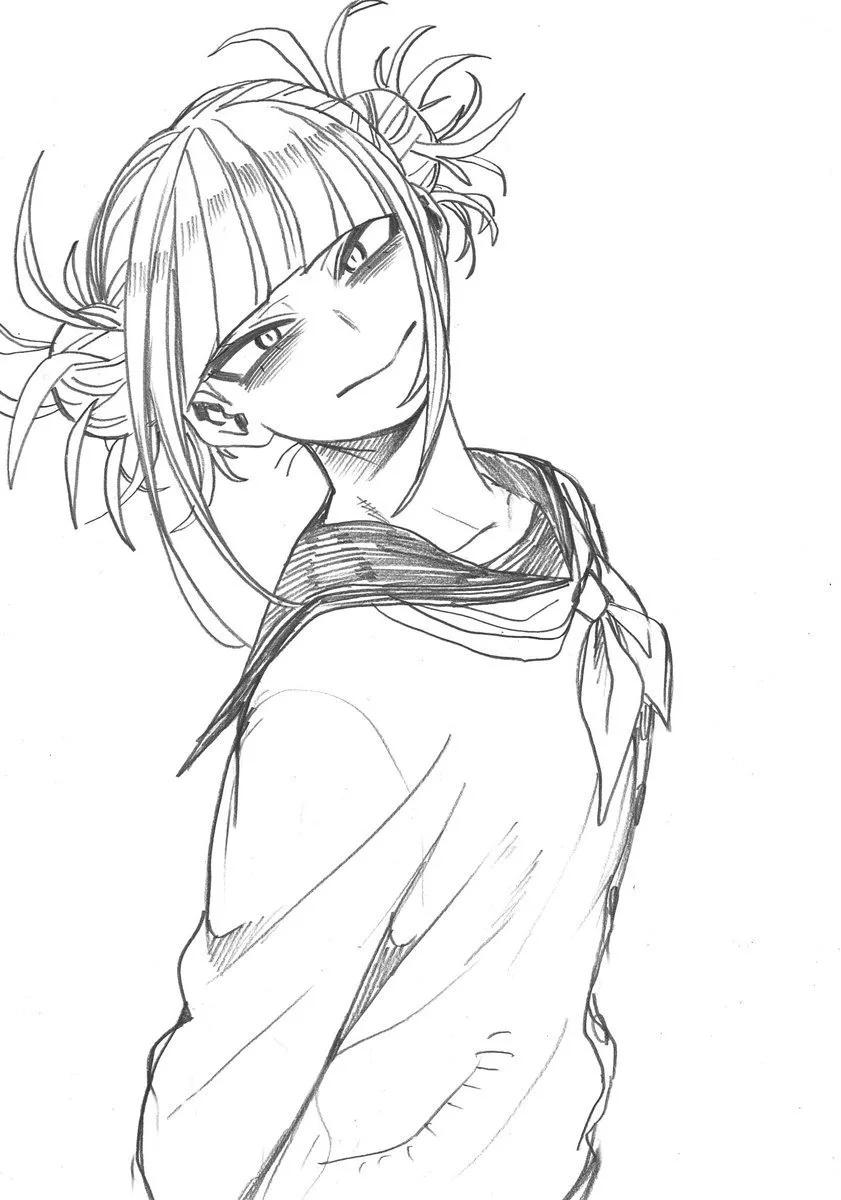Himiko Toga Para Colorear 13