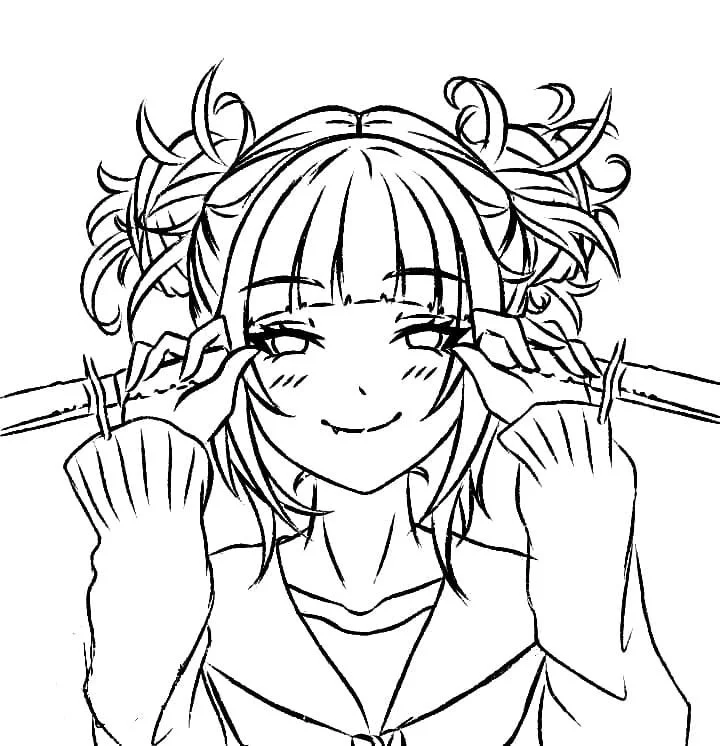 Himiko Toga Para Colorear 31