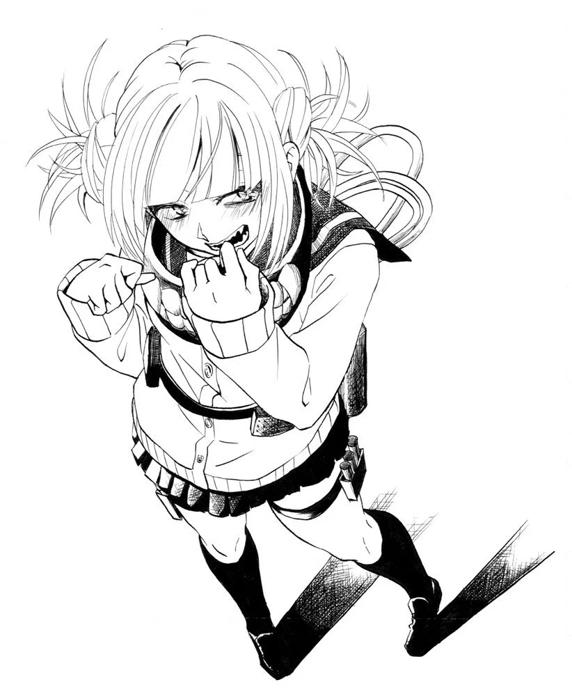 Himiko Toga Para Colorear 33