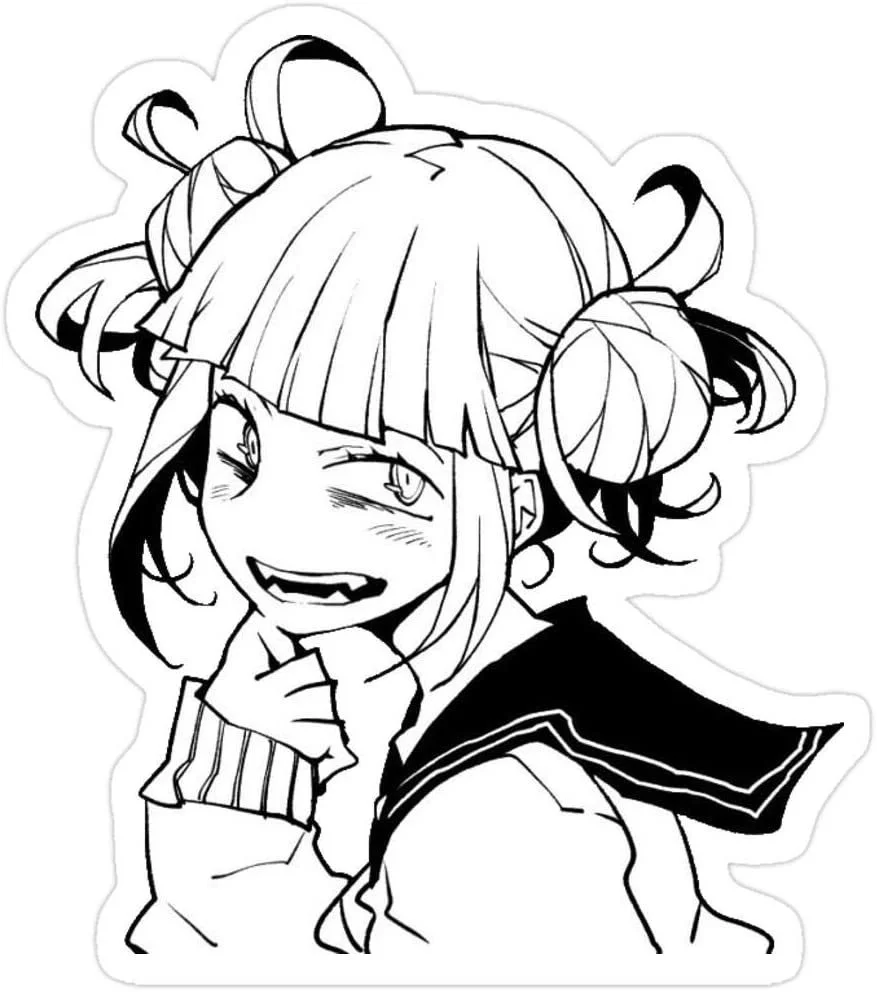 Himiko Toga Para Colorear 6
