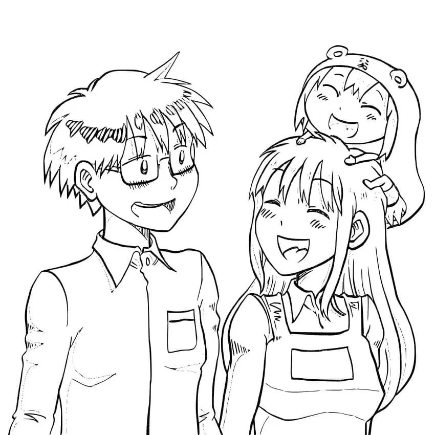 Himouto Umaru chan Coloring Pages 27