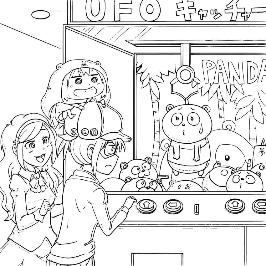 Himouto Umaru chan Coloring Pages 39