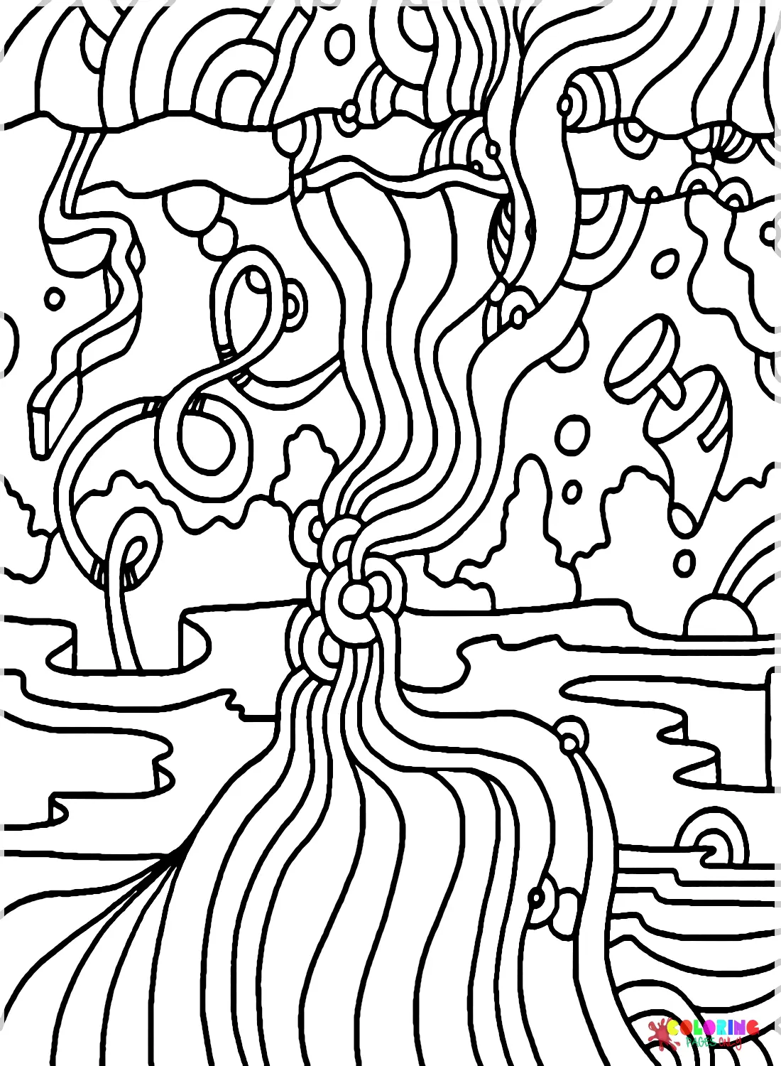 Hippie Ausmalbilder 5