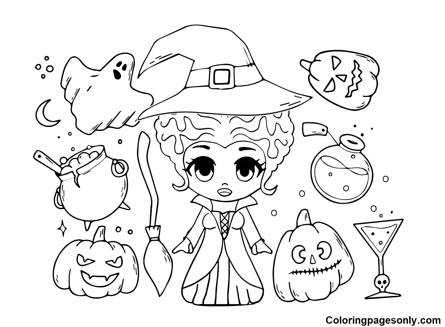 Hocus Pocus Ausmalbilder 21