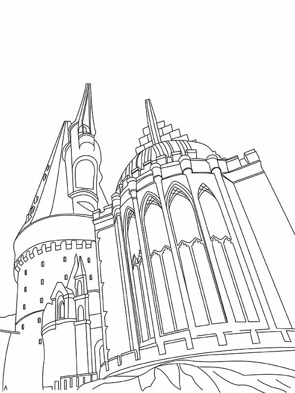 Hogwarts Ausmalbilder 13
