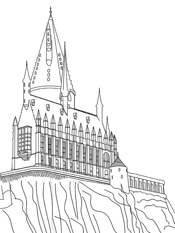 Hogwarts Ausmalbilder 4