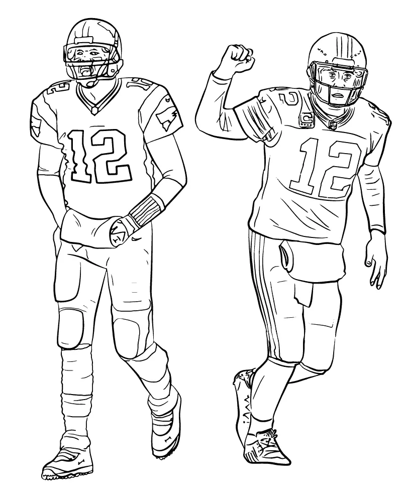 Homecoming Coloring Page