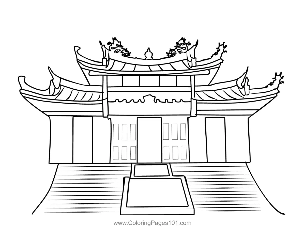 Hong Kong Coloring Pages 1