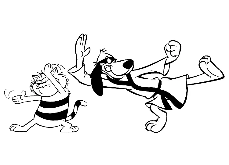 Hong Kong Phooey Coloring Pages 22
