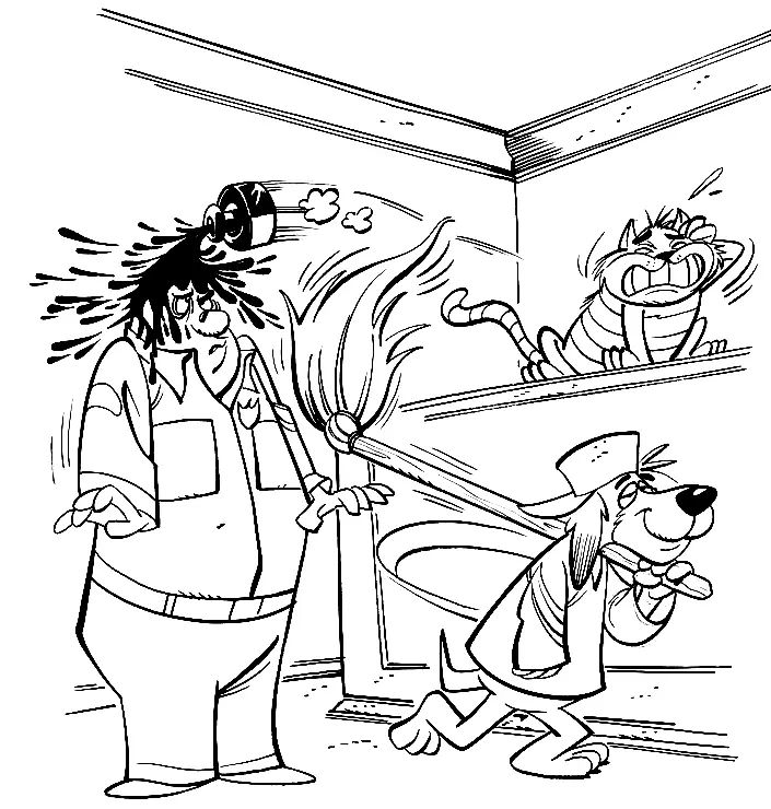 Hong Kong Phooey Coloring Pages 29