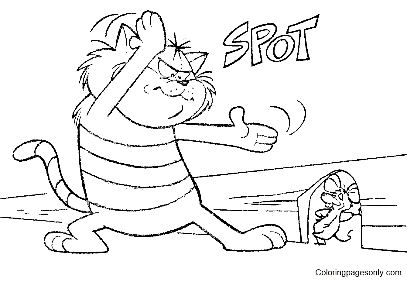 Hong Kong Phooey Coloring Pages 3