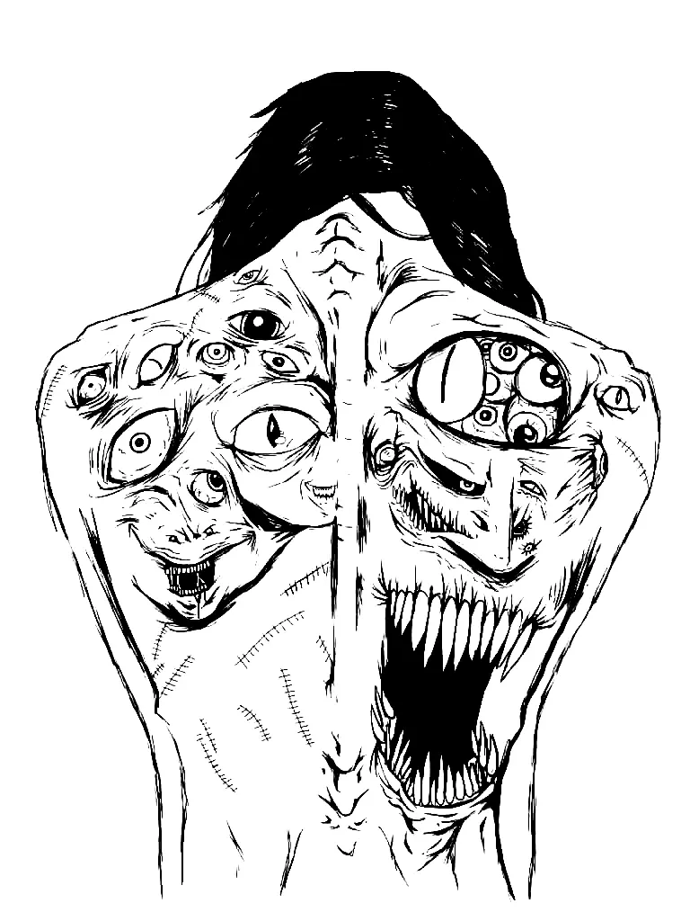 Horror Ausmalbilder 21