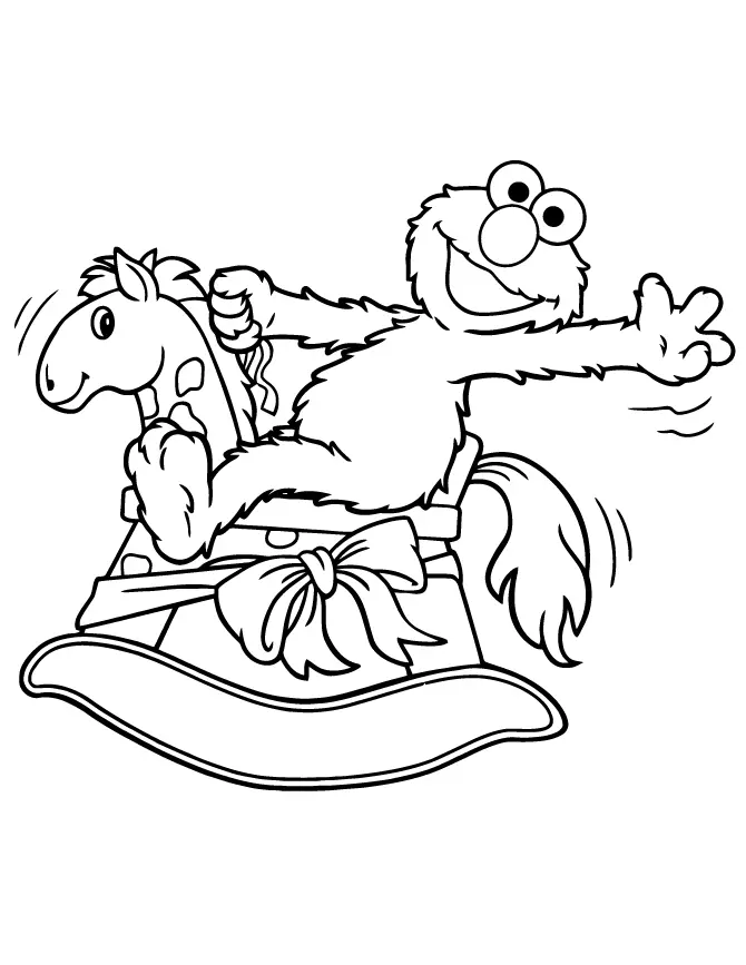 Caballo Y Jinete Para Colorear 35
