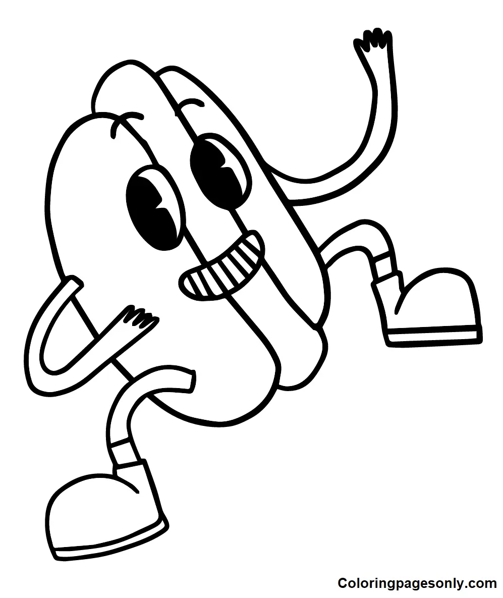 Hot Dog Coloring Pages 17