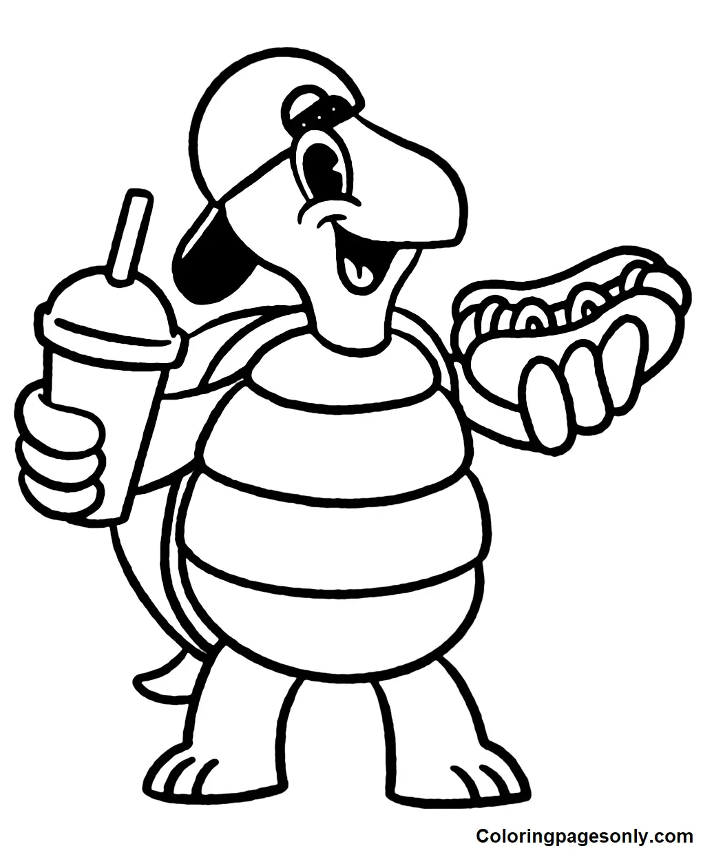 Hot Dog Coloring Pages 26