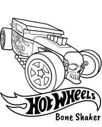 Hot Wheels Para Colorear 10
