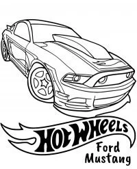 Hot Wheels Para Colorear 5