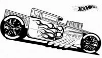 Hot Wheels Para Colorear 7