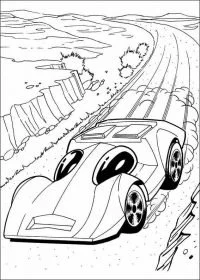Hot Wheels Para Colorear 73