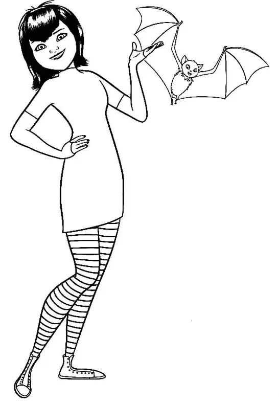 Hotel Transylvania Coloring Pages 12