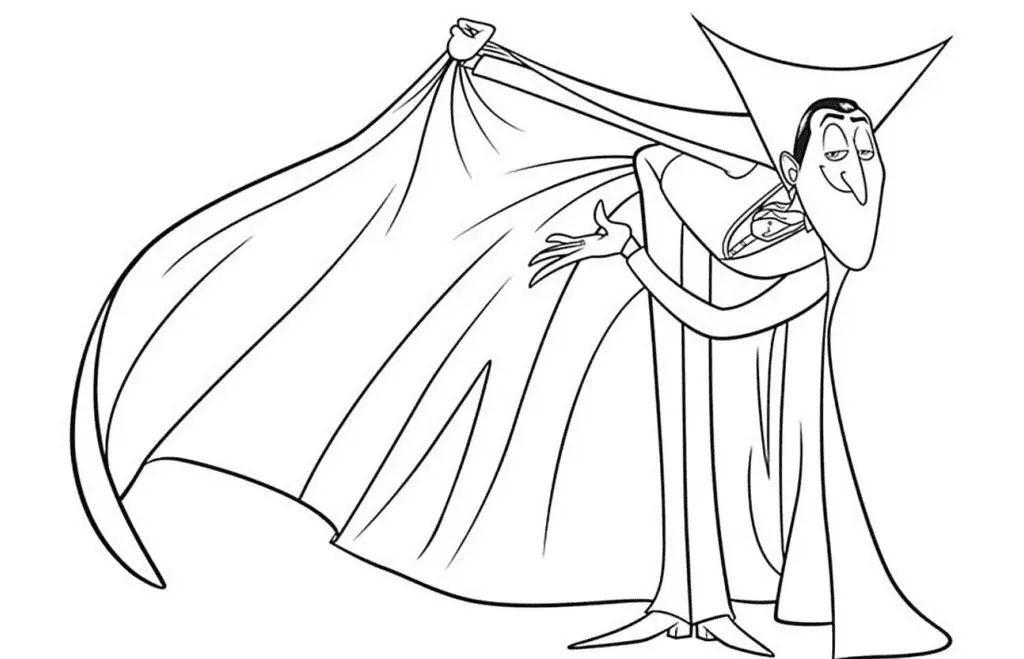 Hotel Transylvania Coloring Pages 21