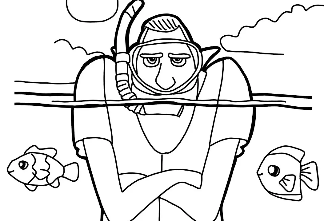 Hotel Transylvania Coloring Pages 23