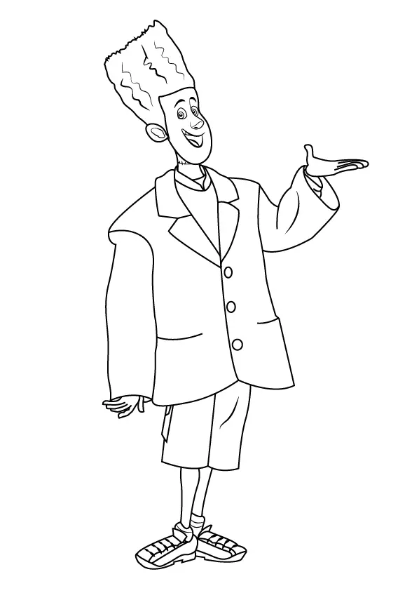Hotel Transylvania Coloring Pages 27