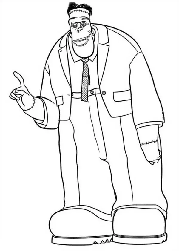 Hotel Transylvania Coloring Pages 31