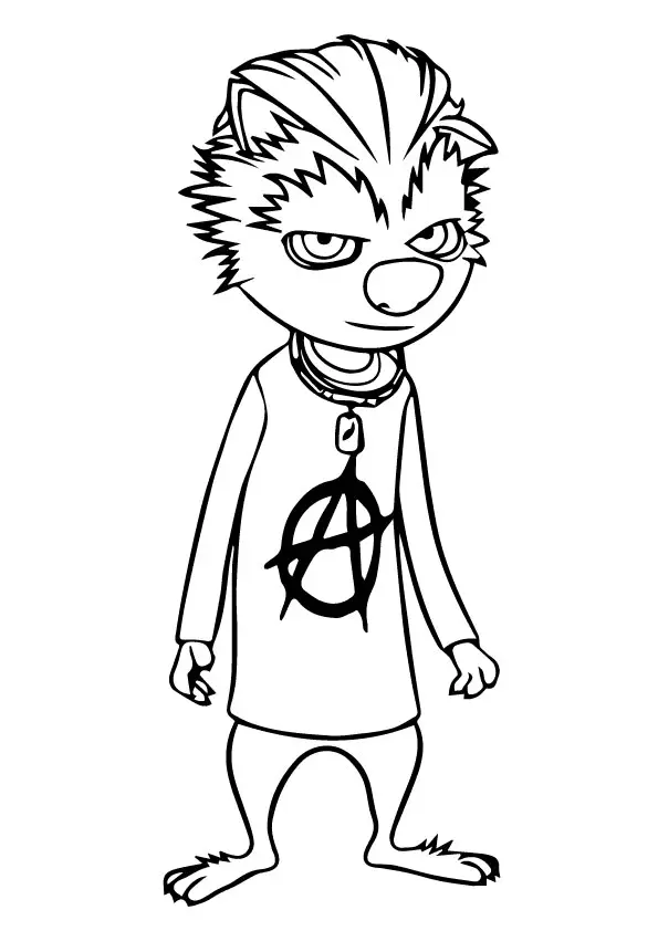 Hotel Transylvania Coloring Pages 39