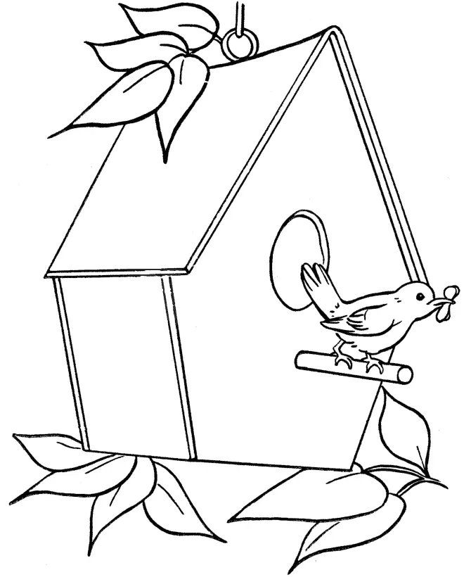 House Coloring Pages 31