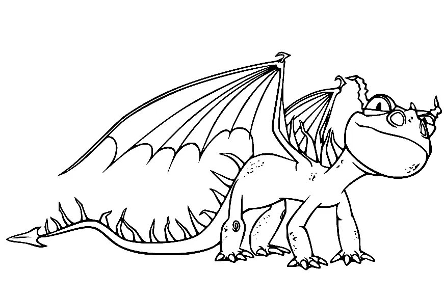 How to Train Your Dragon Coloring Pages 54